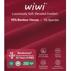 image:imageWiWi Viscose from Bamboo Womens Pajamas Set Super Soft Button Down Top and Pants Sleepwear Cooling Pjs S3XBwine Red