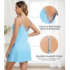 image:imageWiWi Women Cotton Sexy Lace Slip Nightgowns Spaghetti Strap Sleeveless Summer Sleep Dress Chemise lingerie sleepwear SXXLAsky Blue