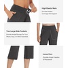 image:imageWiWi Womens Bamboo Viscose Super Soft Capri Wide Leg Yoga Pants Capris Sweatpants Lounge Bottoms with Pockets SXXLCharcoal Heather