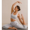 image:imageWiWi Womens Bamboo Viscose Super Soft Capri Wide Leg Yoga Pants Capris Sweatpants Lounge Bottoms with Pockets SXXLGrey