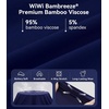 image:imageWiWi Womens Bamboo Viscose Super Soft Capri Wide Leg Yoga Pants Capris Sweatpants Lounge Bottoms with Pockets SXXLNavy