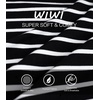image:imageWiWi Womens Cooling Nightgowns Bamboo Viscose Sleeveless Sleep Shirts Super Soft Tank Night Dress Plus Size Sleepwear S4XAblack White Stripe