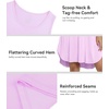 image:imageWiWi Womens Cooling Nightgowns Bamboo Viscose Sleeveless Sleep Shirts Super Soft Tank Night Dress Plus Size Sleepwear S4XAlight Purple