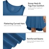 image:imageWiWi Womens Cooling Nightgowns Bamboo Viscose Sleeveless Sleep Shirts Super Soft Tank Night Dress Plus Size Sleepwear S4XAprussian Blue