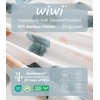 image:imageWiWi Womens Cooling Nightgowns Bamboo Viscose Sleeveless Sleep Shirts Super Soft Tank Night Dress Plus Size Sleepwear S4XAwhiteGreen Dots