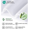 image:imageWiWi Womens Crew Socks Viscose Bamboo Casual Socks Super Soft Seamless Toe Sock Solid Cozy Calf Socks 6 PairsWhite 6 Pairs