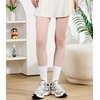 image:imageWiWi Womens Crew Socks Viscose Bamboo Casual Socks Super Soft Seamless Toe Sock Solid Cozy Calf Socks 6 PairsWhite 6 Pairs
