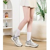 image:imageWiWi Womens Crew Socks Viscose Bamboo Casual Socks Super Soft Seamless Toe Sock Solid Cozy Calf Socks 6 PairsWhiteblack 6 Pairs