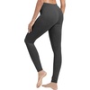 image:imageWiWi Womens Leggings Thermal Warm Underwear Pants Soft Long Johns Viscose from Bamboo Baselayer Pant SXXLAcharcoal Heather