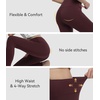 image:imageWiWi Womens Leggings Thermal Warm Underwear Pants Soft Long Johns Viscose from Bamboo Baselayer Pant SXXLBdeep Coffee
