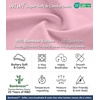image:imageWiWi Womens Maternity Pajamas Top Viscose from Bamboo Pjs for Breastfeeding Long Sleeve Nursing Loungewear Pajamas SXXLMauve Pink