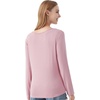 image:imageWiWi Womens Maternity Pajamas Top Viscose from Bamboo Pjs for Breastfeeding Long Sleeve Nursing Loungewear Pajamas SXXLMauve Pink
