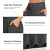 image:imageWiWi Womens Pajama Pants Bamboo Viscose Super Soft Wide Leg Palazzo Lounge Yoga Cooling Sleep Bottoms with Pockets SXXLAcharcoal Heather