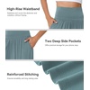 image:imageWiWi Womens Pajama Pants Bamboo Viscose Super Soft Wide Leg Palazzo Lounge Yoga Cooling Sleep Bottoms with Pockets SXXLAdusty Blue