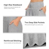 image:imageWiWi Womens Pajama Pants Bamboo Viscose Super Soft Wide Leg Palazzo Lounge Yoga Cooling Sleep Bottoms with Pockets SXXLAheather Grey