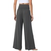 image:imageWiWi Womens Pajama Pants Bamboo Viscose Super Soft Wide Leg Palazzo Lounge Yoga Cooling Sleep Bottoms with Pockets SXXLAiron Grey
