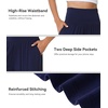 image:imageWiWi Womens Pajama Pants Bamboo Viscose Super Soft Wide Leg Palazzo Lounge Yoga Cooling Sleep Bottoms with Pockets SXXLAnavy