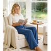 image:imageWiWi Womens Pajama Pants Bamboo Viscose Super Soft Wide Leg Palazzo Lounge Yoga Cooling Sleep Bottoms with Pockets SXXLAprussian Blue