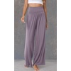 image:imageWiWi Womens Pajama Pants Bamboo Viscose Super Soft Wide Leg Palazzo Lounge Yoga Cooling Sleep Bottoms with Pockets SXXLAviolet