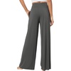 image:imageWiWi Womens Pajama Pants Bamboo Viscose Super Soft Wide Leg Palazzo Lounge Yoga Cooling Sleep Bottoms with Pockets SXXLBiron Grey