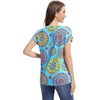 image:imageWiWi Womens Pajama Tops Soft Crew Neck Sleep Shirt Loose Short Sleeves TShirt Viscose from Bamboo SXXLDatura