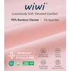 image:imageWiWi Womens Pajamas Set Bamboo Viscose Super Soft Short Sleeve Top Ruffle Shorts Sleepwear Cooling Pj Sets SXXLAblush Pink
