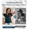image:imageWiWi Womens Pajamas Set Bamboo Viscose Super Soft Short Sleeve Top Ruffle Shorts Sleepwear Cooling Pj Sets SXXLAdark Purple