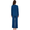 image:imageWiWi Womens Pajamas Set Sleepwear Loungewear Long Sleeve Pajama Sets Soft Pjs Viscose from Bamboo 2 Piece PJ SXXLAink Blue