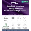image:imageWiWi Womens Pajamas Set Sleepwear Loungewear Long Sleeve Pajama Sets Soft Pjs Viscose from Bamboo 2 Piece PJ SXXLBdark Purple