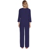 image:imageWiWi Womens Pajamas Set Sleepwear Loungewear Long Sleeve Pajama Sets Soft Pjs Viscose from Bamboo 2 Piece PJ SXXLDnavy