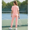 image:imageWiWi Womens Tracksuit Set Viscose from Bamboo Loungewear 2 Piece Outfit Long Pants Jogger Sets SXXLAblush Pink