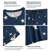 image:imageWiWi Womens Tracksuit Set Viscose from Bamboo Loungewear 2 Piece Outfit Long Pants Jogger Sets SXXLAdark Navy Star