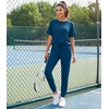 image:imageWiWi Womens Tracksuit Set Viscose from Bamboo Loungewear 2 Piece Outfit Long Pants Jogger Sets SXXLAink Blue