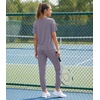 image:imageWiWi Womens Tracksuit Set Viscose from Bamboo Loungewear 2 Piece Outfit Long Pants Jogger Sets SXXLApurplish Grey