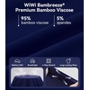 image:imageWiWi Womens Viscose from Bamboo Pajamas Set Short Sleeve Top with Pants Pjs Soft V Neck Sleepwear Lightweight Loungewear S3XDnavy Print
