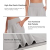 image:imageWiWi Womens Wide Leg Capri Pants Viscose from Bamboo Palazzo Lounge Bottoms with Pockets High Waist Pajama Bottom SXXLOat Milk