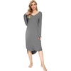 A-dark Heather Grey