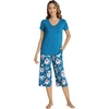 Style E-teal Blue/Peony