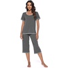 B-dark Heather Grey