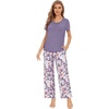 C-purple/Floral