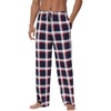 A-navy/Red Stripe Plaid