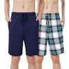 B-navy&navy/Green Plaid