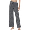 A-black Heather Grey Stripe