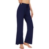 image:imageWiWi Pajama Pants for Women Viscose from Bamboo Super Soft Wide Leg Cooling Sweatpants Drawstring Bottoms Sleep Pj Pant SXXLEnavy