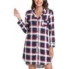 A-navy/Red Stripe Plaid