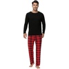 A-black+red Plaid