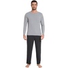 C-heather Grey+charcoal Heather