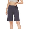 image:imageWiWi Viscose from Bamboo Soft Sleep Shorts for Women Short Pants Pajama Bottoms Lounge Plus SizeDark Grey