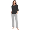 A-black+light Heather Grey