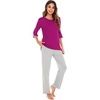 A-dark Reddish Purple+light Grey